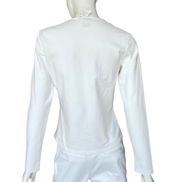 Express Scoop-Neck Long Sleeve Top Size Large NWT - Picture 5 of 6